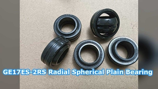 For Series GE17ES-2RS Radial Spherical Plain Bearing Grease Chrome Steel P5 Precision 17*30*14*10