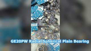 GE20PW Radial Spherical Bearing 20mm Bore 200 °C Operating Temp For Mechanical Structures