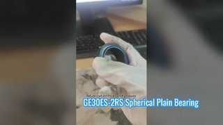 GE30ES-2RS Radial Spherical Plain Bearing Grease Chrome Steel 30*47*22*18