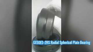 GE50ES-2RS Radial Spherical Plain Bearing Grease Chrome Steel P5 Precision 50*75*35*28