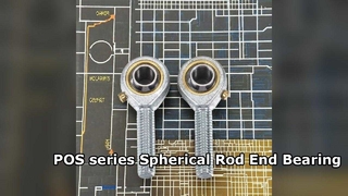Rod end bearing ball joint POS Series Heavy Duty Metric Male Threaded Rod End For Industrial