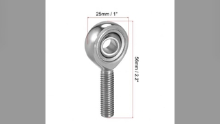 High precision 5-35 mm bore size combination rod end bearing designed for heavy duty applications 
