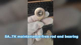 SA..TK maintenance-free rod end bearing with PTFE composite material