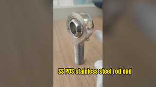 SS POS stainless steel rod end bearing.